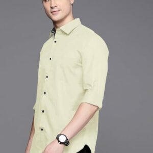 men's shirt cotton blendcasual long sleeve formal shirt soild formal shirt combo